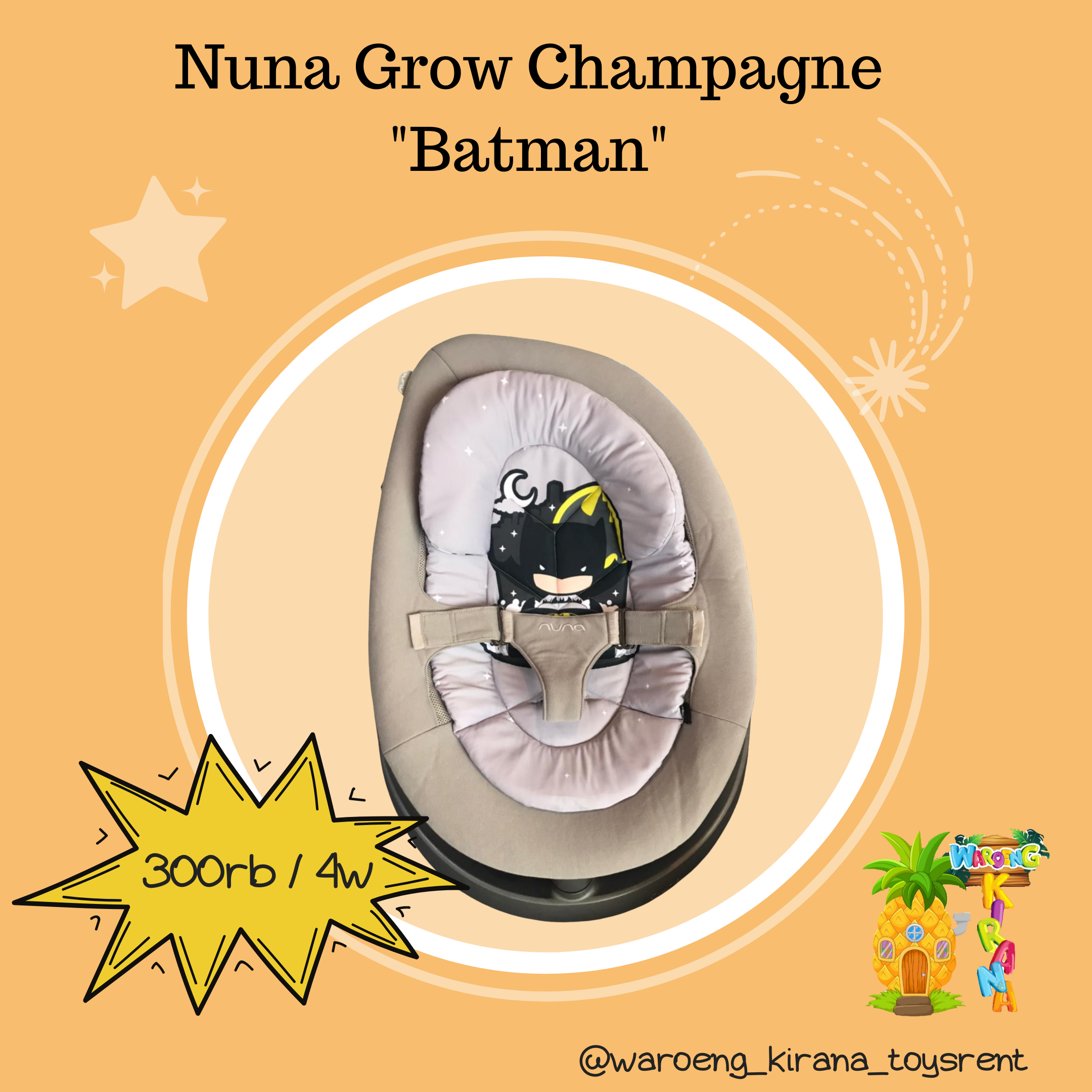 NUNA GROW CHAMPAGNE (BATMAN)